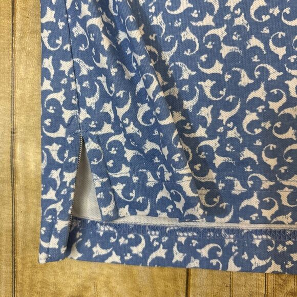 Johnnie-O Performance Polo Shirt Mens XL Emerald Bay Golf Logo - Picture 10 of 13